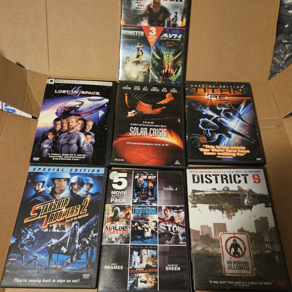 Sci-Fi and Action DVD Collection